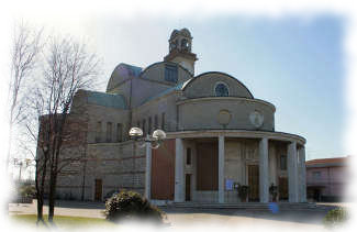 la chiesa della parrocchia